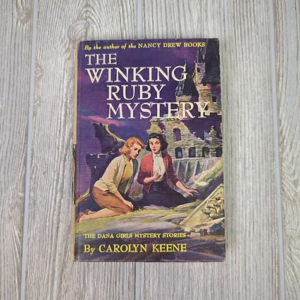 Vintage 1957 The Winking Ruby Mystery Book Dana Girls by Carolyn Keene